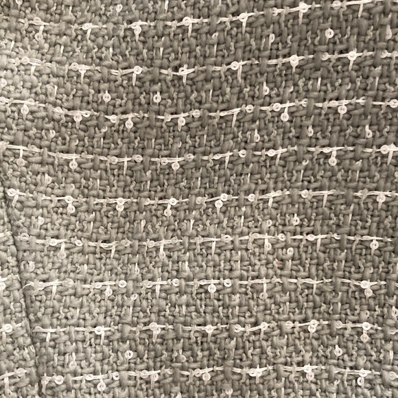 Express short green & white blazer, faux pockets size Medium - Picture 11 of 15